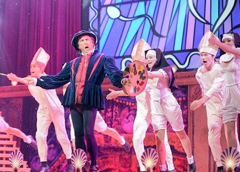 Monty-Eric Idle belts out a musical