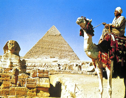 Aegypt-pyramide-camel-