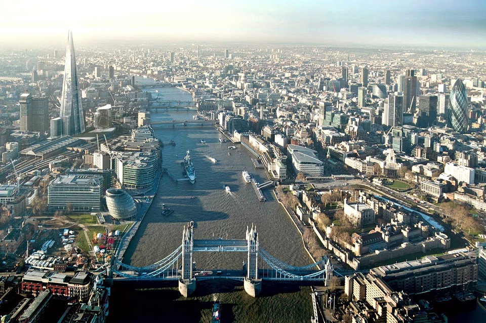 THe Shard-Flugbild
