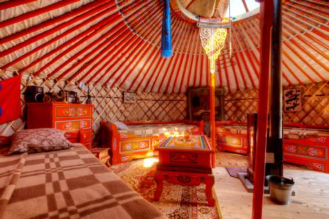 Mongolische Jurte-1