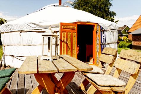Mongolische Jurte-2