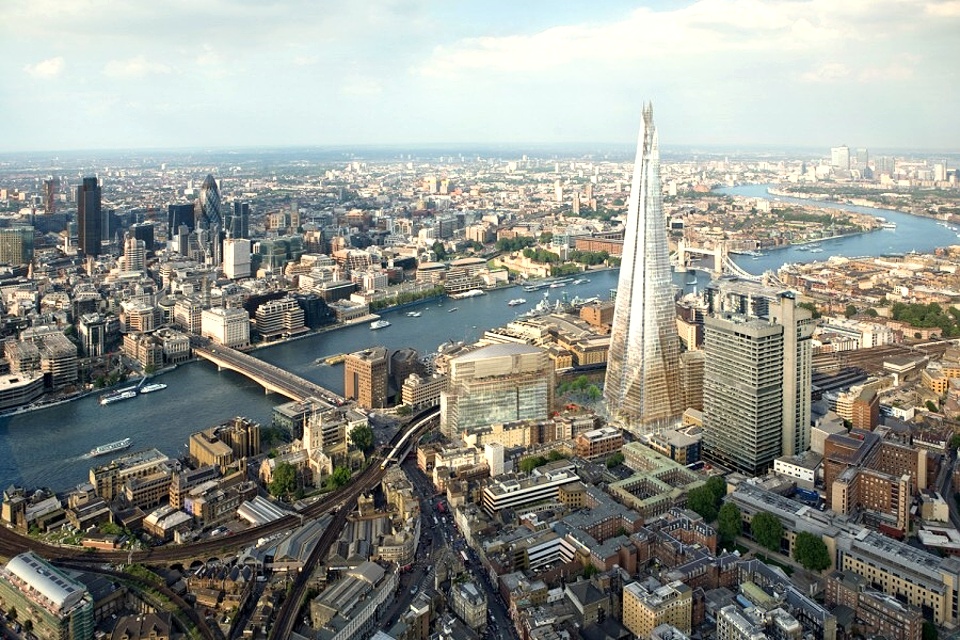 The Shard-luftbild